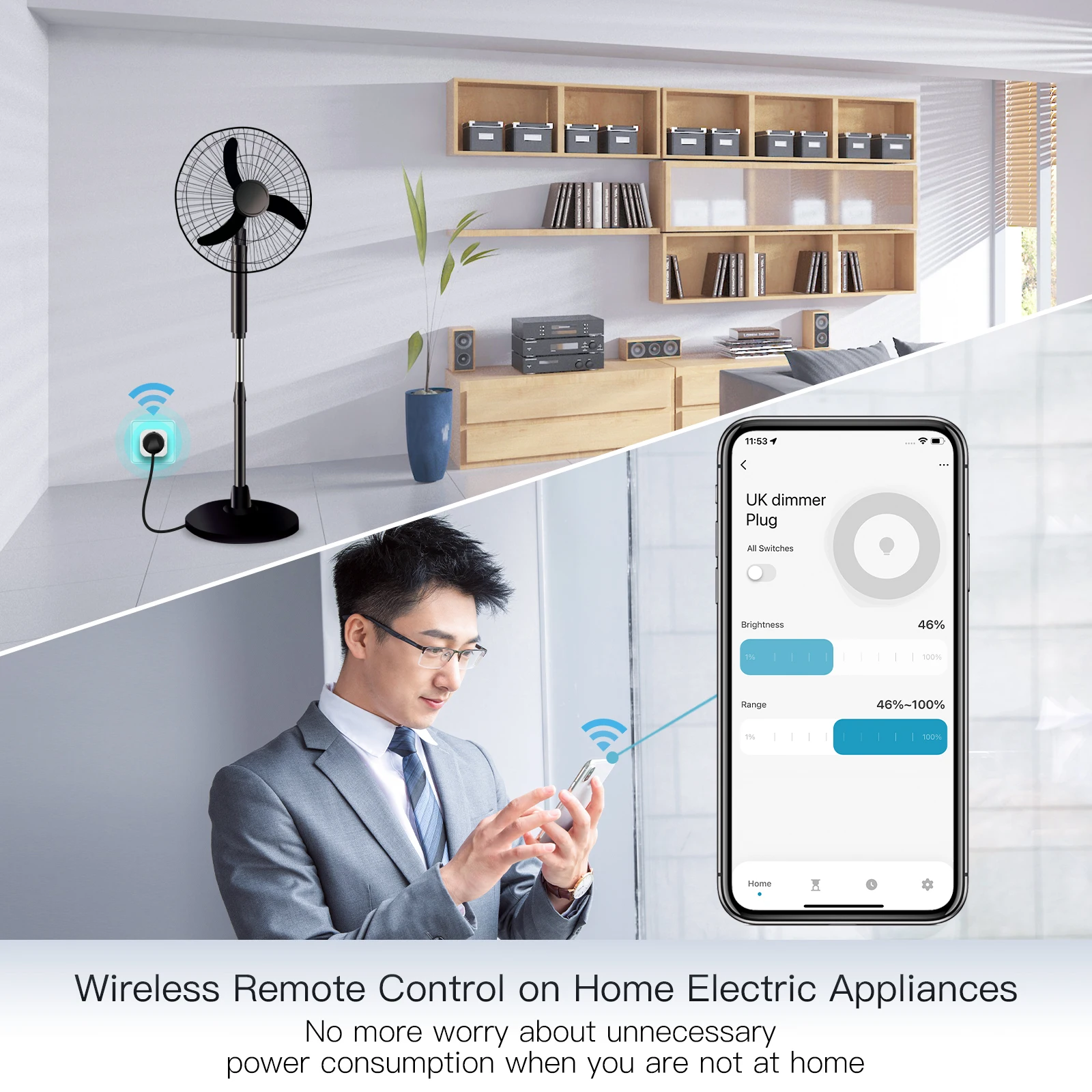 MOES Tuya WiFi Smart Plug Dimm - Smart Home Europe 评论和价格