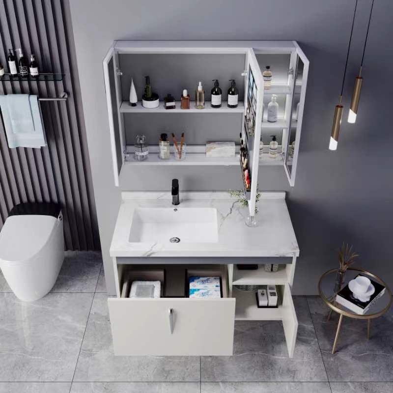 Bathroom CabinetModern Floatin - Smart Home Furniture 评论和价格