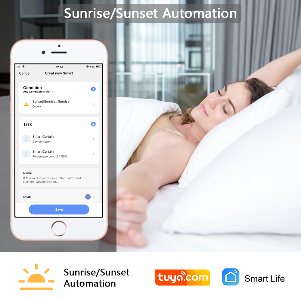 Tuya Smart Life ZigBee 3.0 Cur - Smart Home Europe 评论和价格