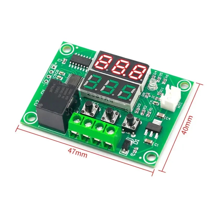 XH-W1219 W1219 DC12V Dual LED  - Temperature Sensor 评论和价格