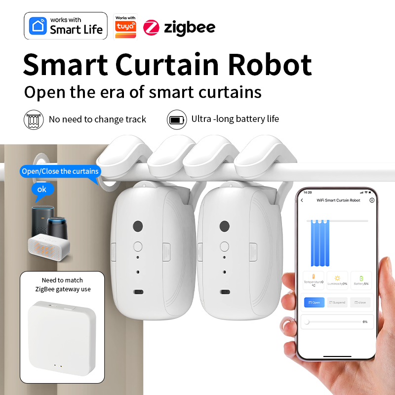 Zigbee Smart Curtain Driver Ro - Smart Home Life 评论和价格
