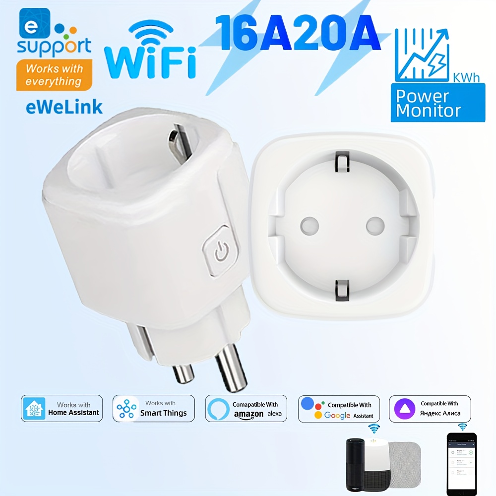 EWeLink Smart WiFi Socket EU R - Smart Home Europe 评论和价格