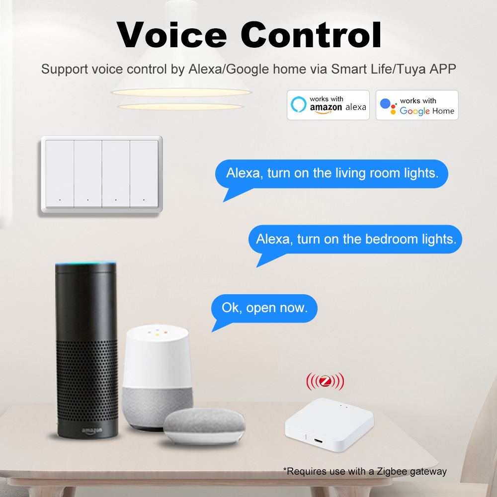 MANHOT ZigBee3.0 Smart Switch  - Smart Home Life 评论和价格
