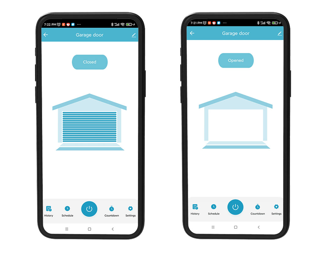 Wofea Tuya Smart WIFI 2.4G Gar - Smart Home Europe 评论和价格