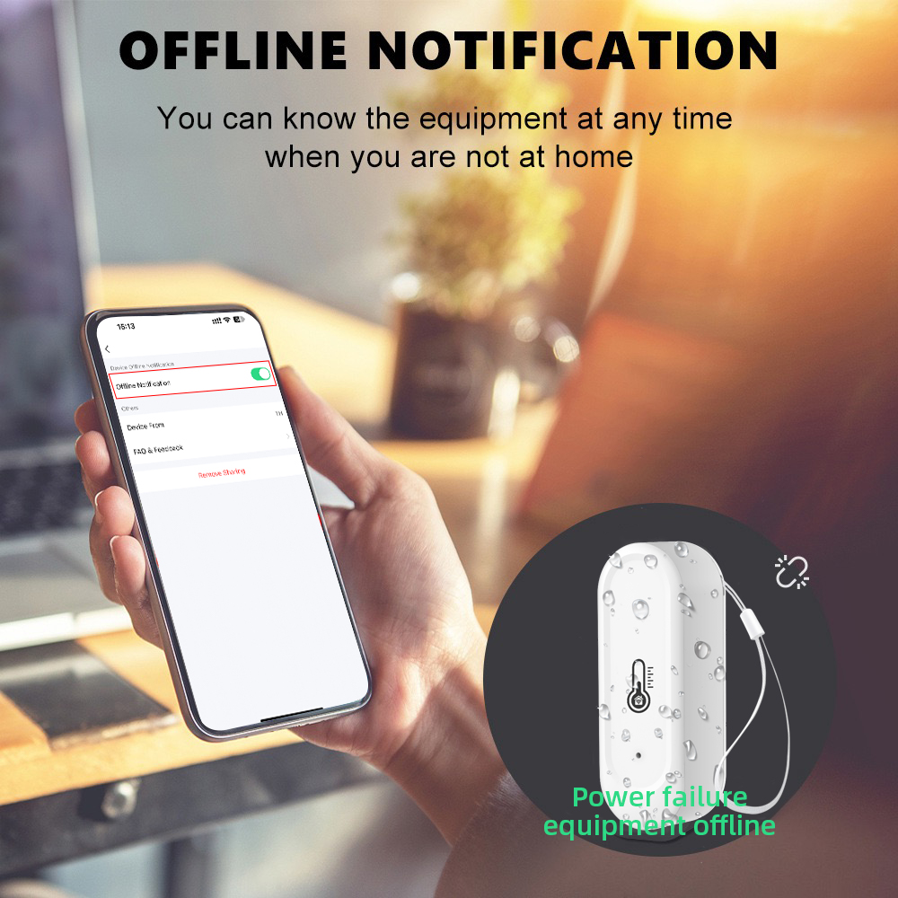 Waterproof Temperature Humidit - Smart Home Furniture 评论和价格