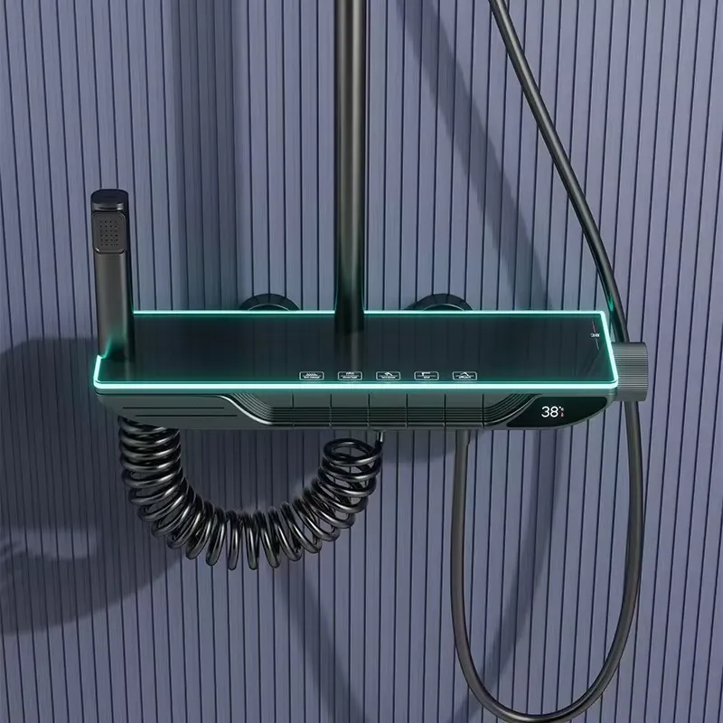 Smart Digital Thermostatic Sho - Smart Home In Us 评论和价格